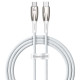 Дата кабель Baseus Glimmer Series Fast Charging Type-C to Type-C 100W 1m (CADH00070)