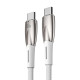 Дата кабель Baseus Glimmer Series Fast Charging Type-C to Type-C 100W 1m (CADH00070)