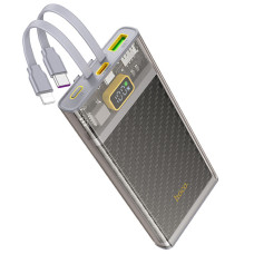 Портативний зарядний пристрій Power Bank Hoco J104 Discovery Edition 22.5W with cable 10000 mAh