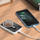 Портативний зарядний пристрій Power Bank Hoco Q10A Transparent PD20W з БЗП 10 000 mAh