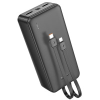 Портативний зарядний пристрій Power Bank Hoco J118B Speed energy with cable 30 000 mAh