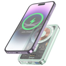 Портативний зарядний пристрій Power Bank Hoco Q14 Ice Crystal PD20W з БЗП 5000 mAh