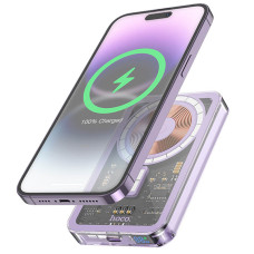 Портативний зарядний пристрій Power Bank Hoco Q14 Ice Crystal PD20W з БЗП 5000 mAh