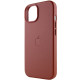 Шкіряний чохол Leather Case (AAA) with MagSafe для Apple iPhone 14 (6.1