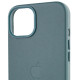 Шкіряний чохол Leather Case (AA) with MagSafe для Apple iPhone 14 (6.1