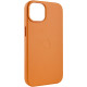 Шкіряний чохол Leather Case (AA) with MagSafe для Apple iPhone 14 (6.1