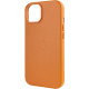 Шкіряний чохол Leather Case (AA) with MagSafe для Apple iPhone 14 (6.1