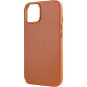 Шкіряний чохол Leather Case (AA) with MagSafe для Apple iPhone 14 (6.1