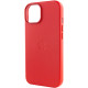 Шкіряний чохол Leather Case (AA) with MagSafe для Apple iPhone 14 (6.1