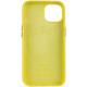 Шкіряний чохол Leather Case (AA) with MagSafe для Apple iPhone 14 (6.1