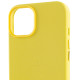Шкіряний чохол Leather Case (AA) with MagSafe для Apple iPhone 14 (6.1