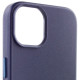 Шкіряний чохол Leather Case (AA) with MagSafe для Apple iPhone 14 (6.1