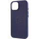 Шкіряний чохол Leather Case (AA) with MagSafe для Apple iPhone 14 (6.1