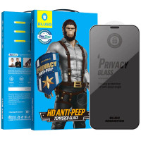 Захисне 2.5D скло Blueo Full Cover Anti-Peep для Apple iPhone 12 Pro Max (6.7