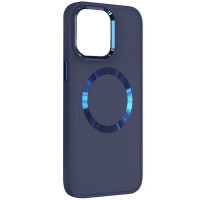 TPU чохол Bonbon Metal Style with MagSafe для Apple iPhone 14 (6.1
