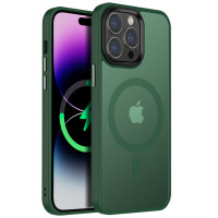 TPU+PC чохол Metal Buttons with MagSafe Colorful для Apple iPhone 14 Pro Max (6.7