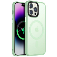 TPU+PC чохол Metal Buttons with MagSafe Colorful для Apple iPhone 14 Pro Max (6.7
