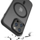 TPU+PC чохол Metal Buttons with MagSafe Colorful для Apple iPhone 14 Pro Max (6.7