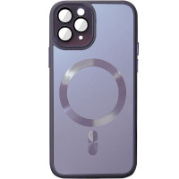 Чохол TPU+Glass Sapphire Midnight with MagSafe для Apple iPhone 14 Pro (6.1