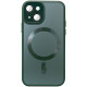 Чохол TPU+Glass Sapphire Midnight with MagSafe для Apple iPhone 14 (6.1