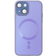 Чохол TPU+Glass Sapphire Midnight with MagSafe для Apple iPhone 14 (6.1
