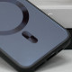 Чохол TPU+Glass Sapphire Midnight with MagSafe для Apple iPhone 14 (6.1