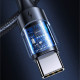 Дата кабель USAMS US-SJ525 U71 Type-C to Type-C PD 100W (2m)