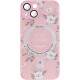 TPU+PC чохол Secret Garden with MagSafe для Apple iPhone 14 (6.1
