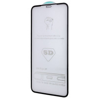 Захисне скло 5D Hard (full glue) (тех.пак) для Apple iPhone 13 mini (5.4