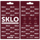 Захисне скло SKLO 3D (full glue) для Apple iPhone 7 / 8 / SE (2020) (4.7