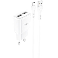 МЗП HOCO C88A (2USB/2.4A) + Type-C