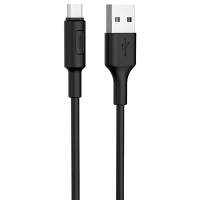 Дата кабель Hoco X25 Soarer MicroUSB (1m)