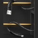Дата кабель Usams US-SJ393 U41 Micro Braided Data and Charging Cable 1m