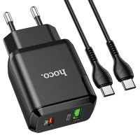 МЗП Hoco N5 Favor 20W PD+QC3.0 Type-C to Type-C