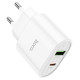 МЗП HOCO C95A PD 20W+QC3.0 (1USB/Type-C/3A)