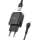 МЗП HOCO N2 (1USB/2.1A) + USB - Lightning