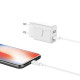 МЗП Hoco C62A Victoria 2.1A 2USB + cable MicroUSB
