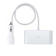 АЗП з разветвителем прикуривателя Hoco Z13 (3 порта+2USB/2.1A+LCD)